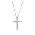 Moissanite Cross Pendants For Women